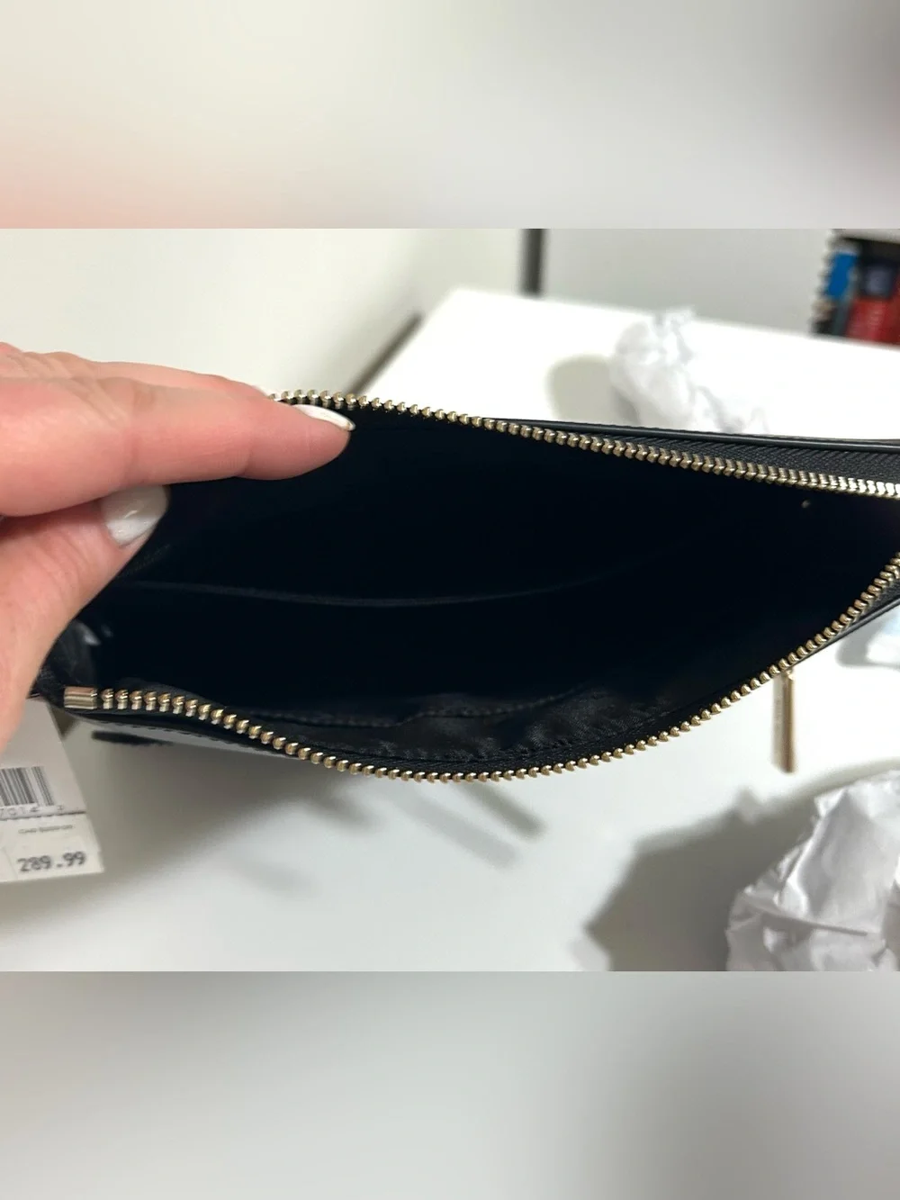 NWT Women’s Kate Spade Sadie Large Black Saffiano Leather Crossbody